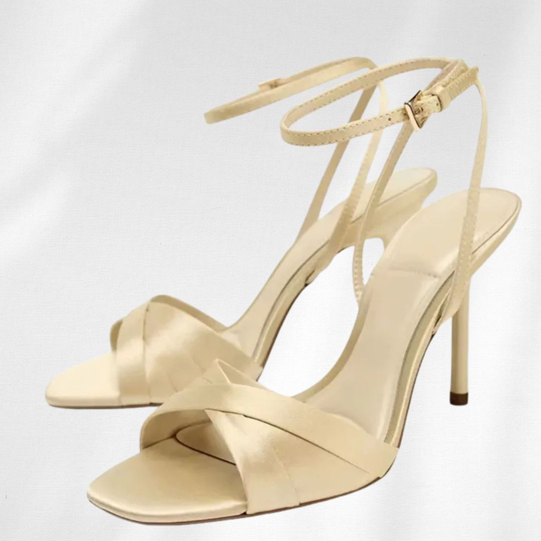 סנדלי סאטן מחמיאות- ליה