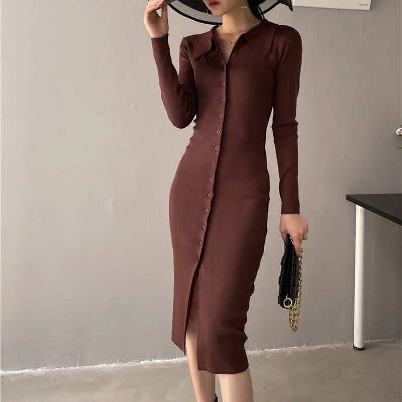 שמלת סוודר מחמיאה- ריגה