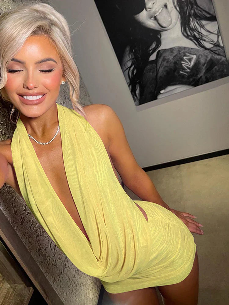 חליפת מיני שיפון -מאיה