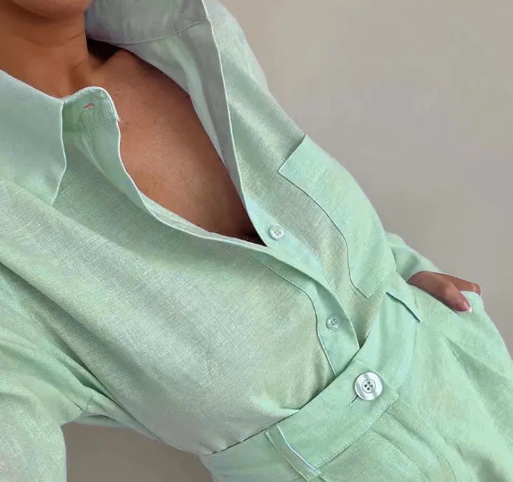 חליפת שורט מכופתרת- מיה