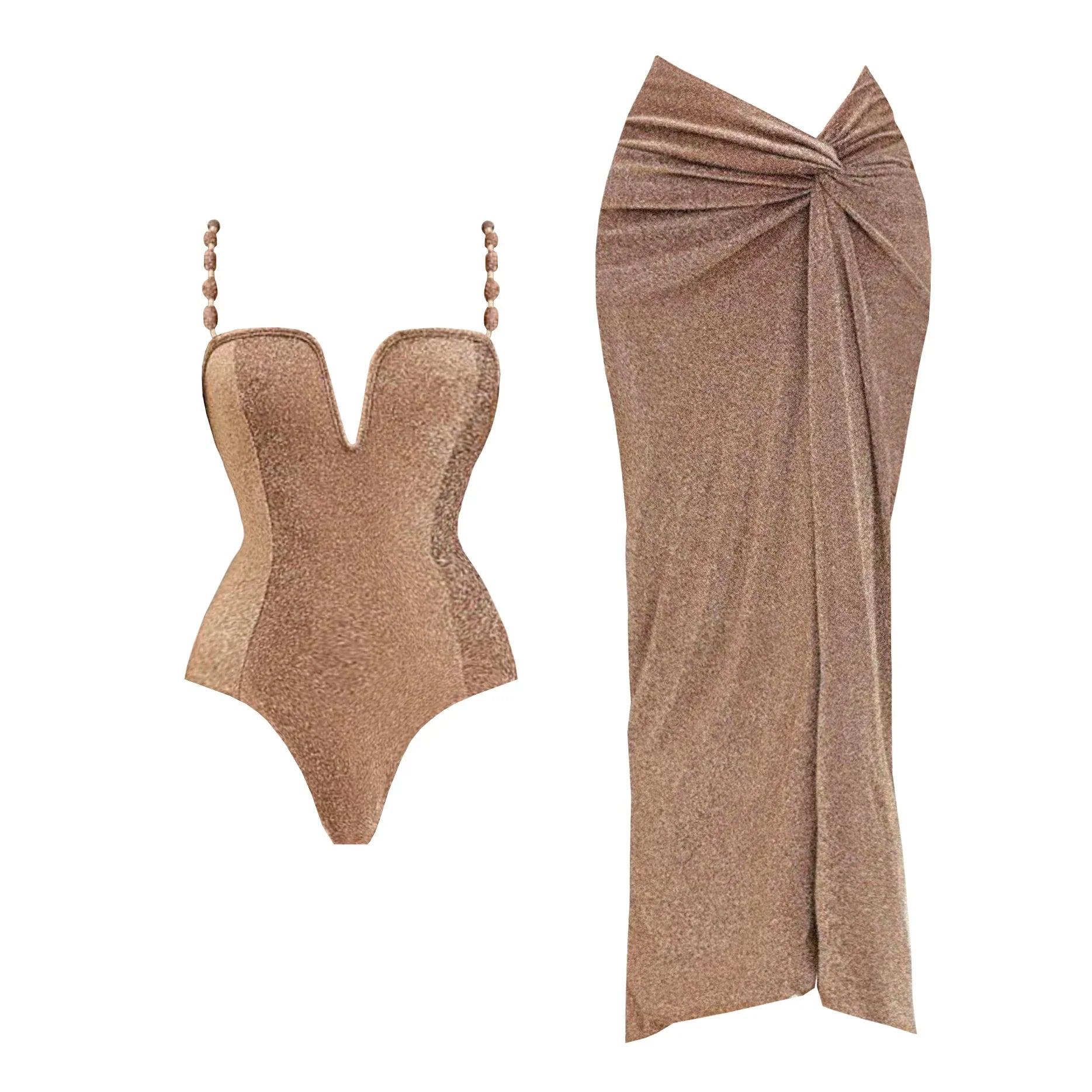 בגד ים וחצאית תואמת יוקרתית- קלאסה