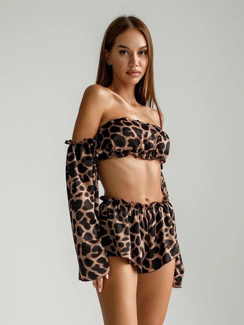 סט פיג'מה מנומר- מדריד