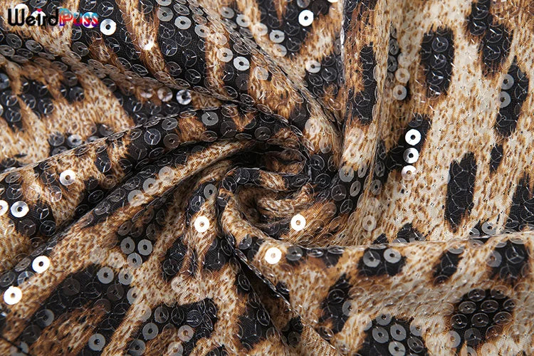 חליפת מיני פאייטים מנומרת- איימי