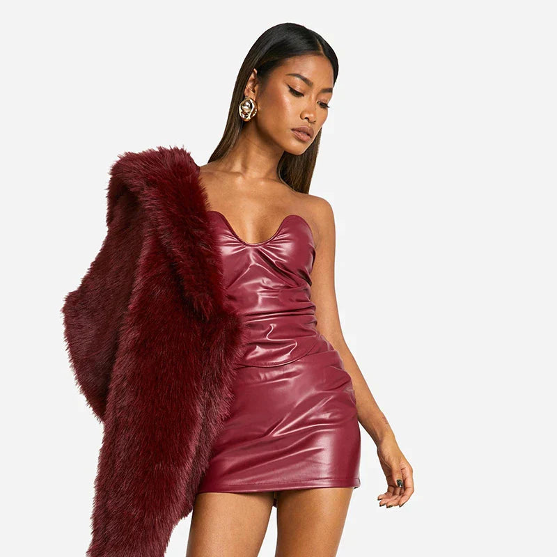 חליפת מיני עור- אורין