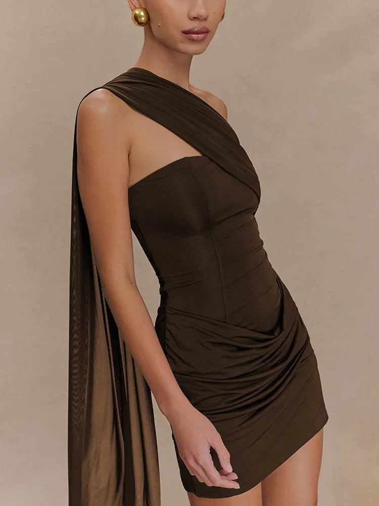 שמלת מיני ללא שרוולים - קלואי