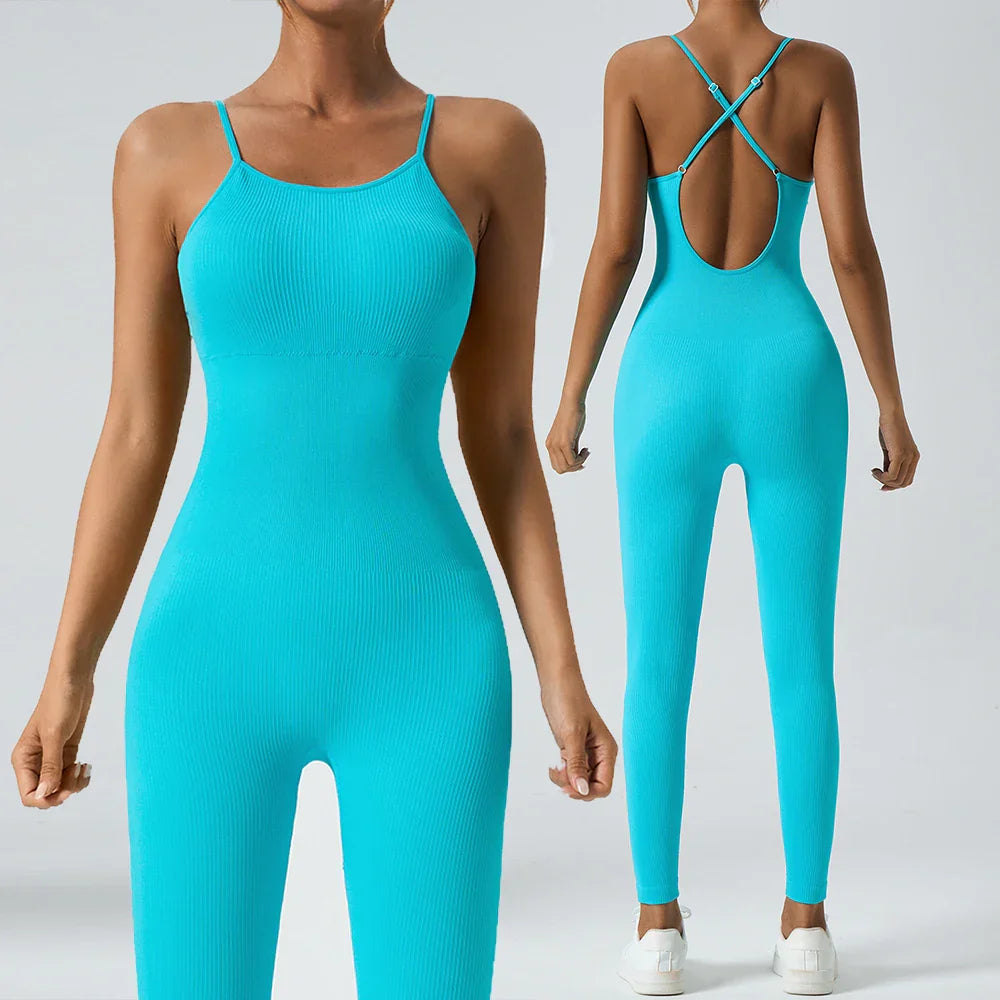 StretchFlow -אוברול ריב ספורטיבי מחטב