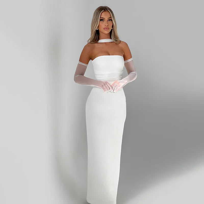 שמלת סטרפלס אלגנטית- אדל