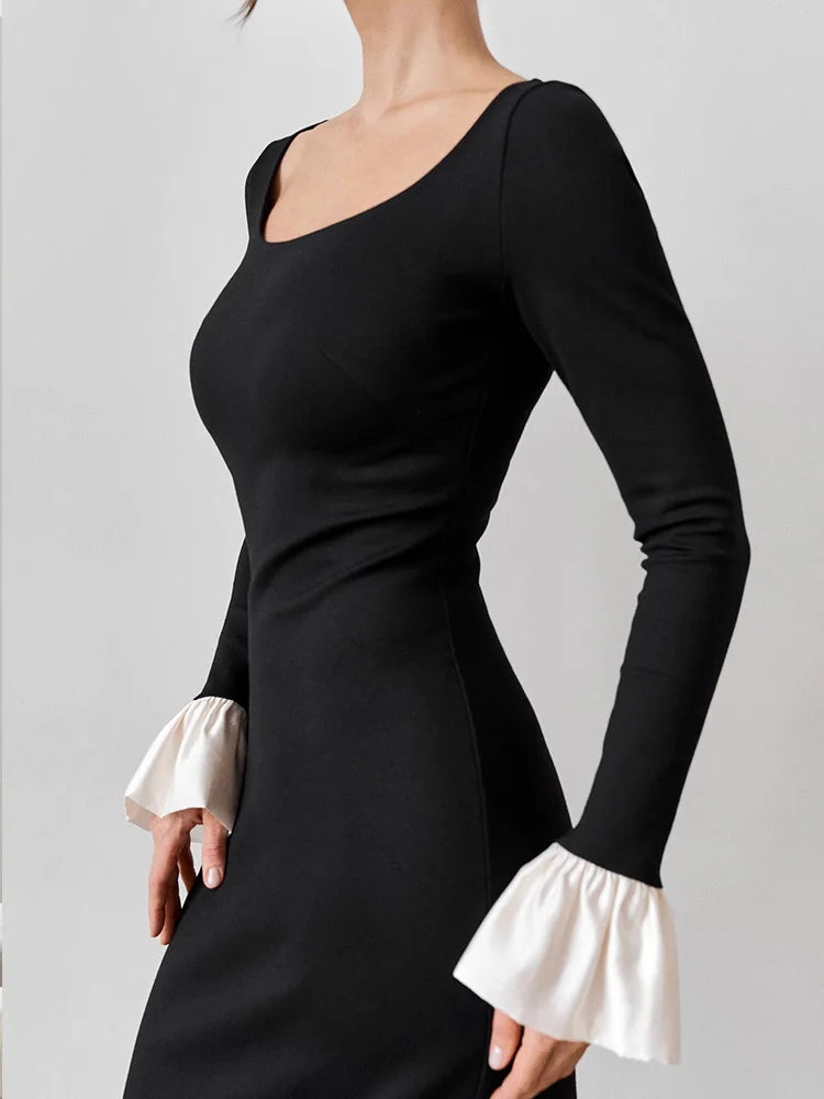 שמלת מקסי מחמיאה- שי