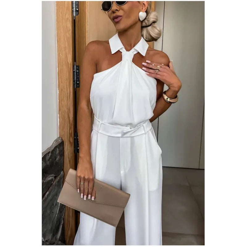 אוברול אלגנטי בשילוב עניבה- ליאן