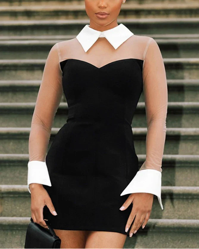 שמלת מיני לערב- לונדון