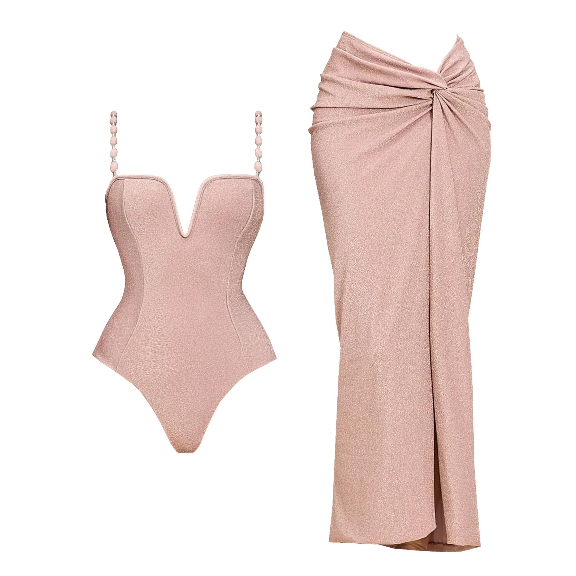 בגד ים וחצאית תואמת יוקרתית- קלאסה