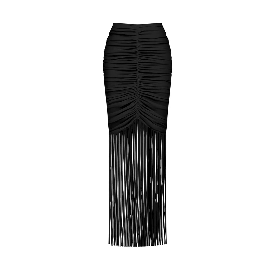 בגד ים שלם וחצאית תואמת- קאפרי