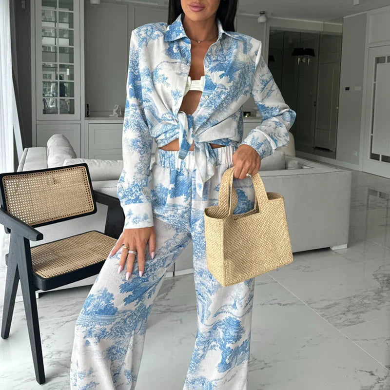 חליפת סטייל מכופתרת- גריס