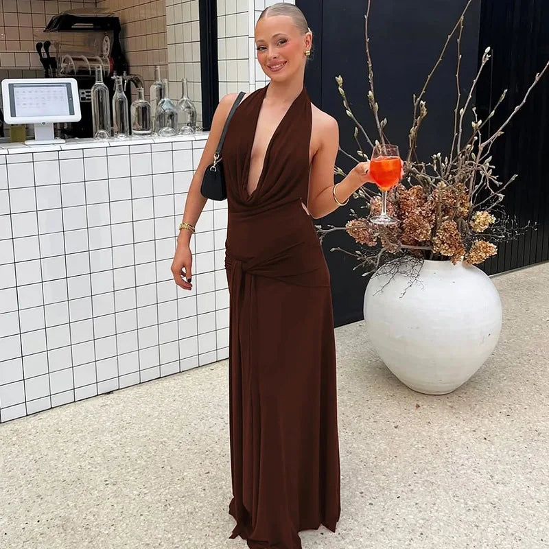 שמלת צווארון לנשף- לינוי