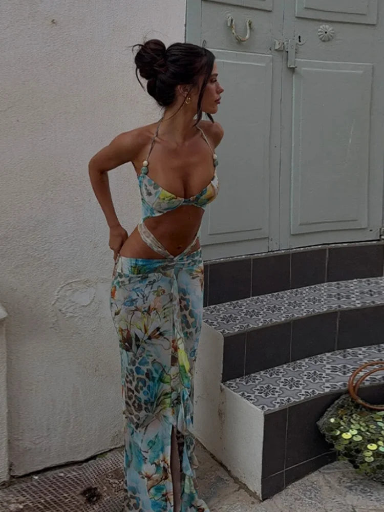 שמלת מקסי אלגנטית- מיקונוס