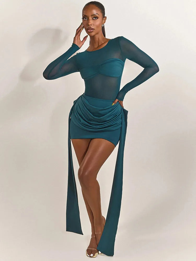 שמלת מיני סופר יוקרתית- הילה