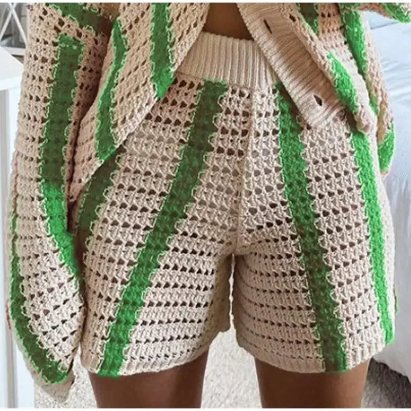 חליפת חוף סרוגה- מקסיקו