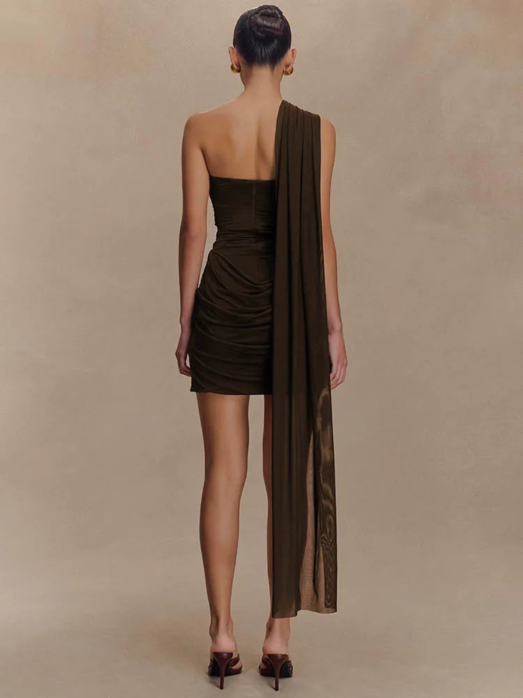 שמלת מיני ללא שרוולים - קלואי