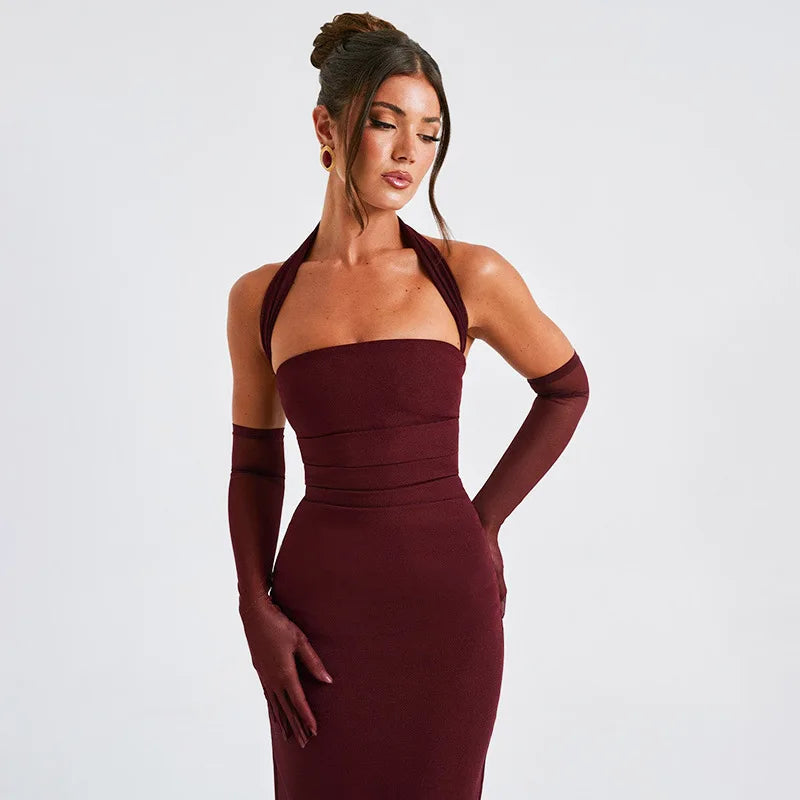 שמלת סטרפלס אלגנטית- אדל