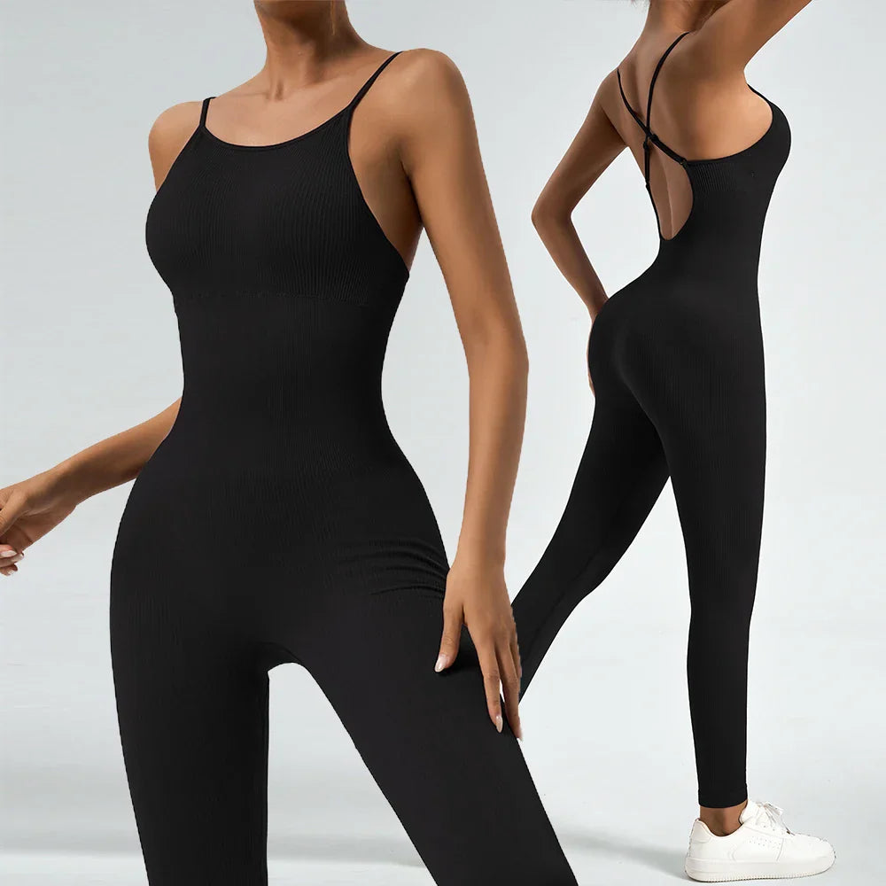 StretchFlow -אוברול ריב ספורטיבי מחטב